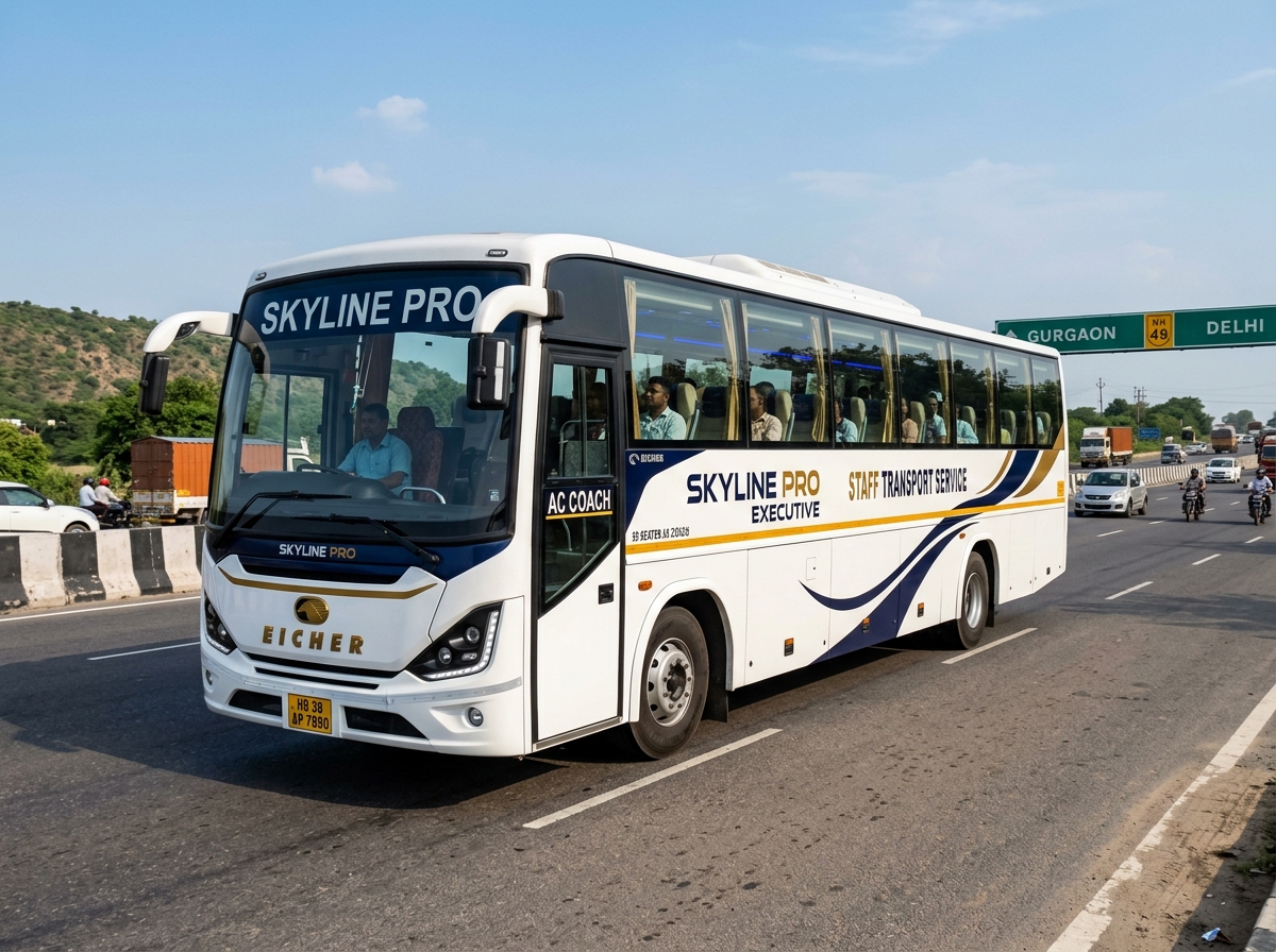 Eicher Skyline Pro Executive 55 Seater AC Bus - Agna Transline